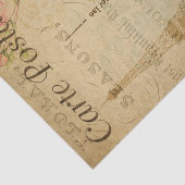 Eiffeltower, Frans carte Postale Tissuepapier (Detail)