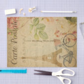 Eiffeltower, Frans carte Postale Tissuepapier (Craft)