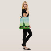 Eiffeltower - kerstcollage tote bag (Op model)