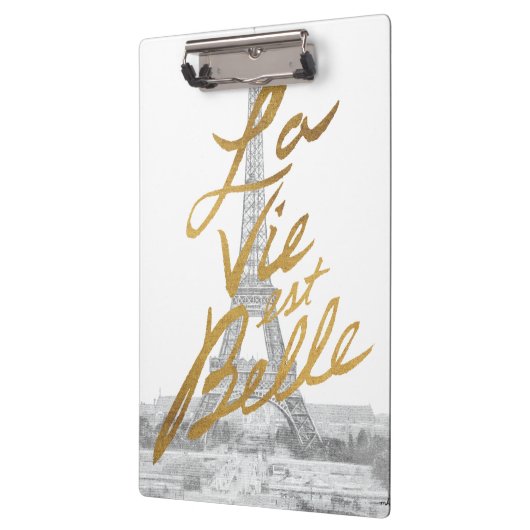 Eiffeltower met Gold-certificering Klembord (Links)