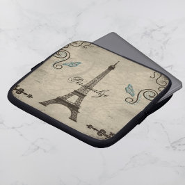 Eiffeltowerghoes voor laptops laptop sleeve