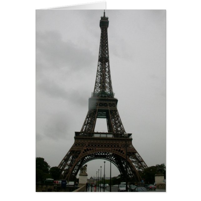 Eiffeltowerkaart (Voorkant)