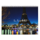 Eiffeltowerkalender Kalender (Hoes)