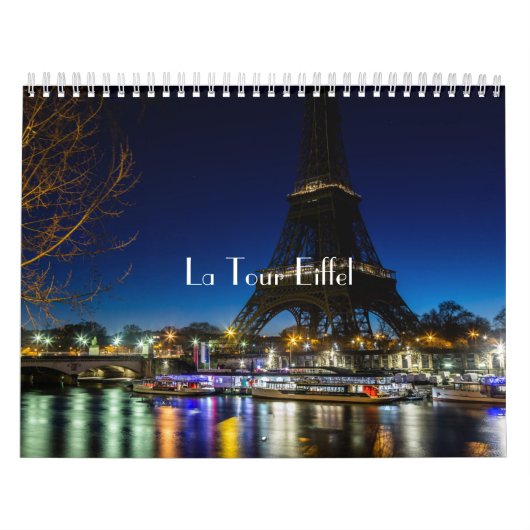 Eiffeltowerkalender Kalender (Hoes)