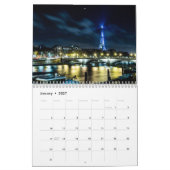 Eiffeltowerkalender Kalender (Jan 2027)