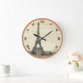 Eiffeltowerklok  na Kaart Grote Klok (Huis)