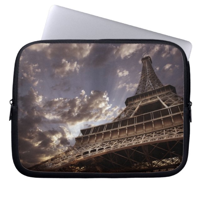 Eiffeltowerlaptophoezen Laptop Sleeve (Voorkant)