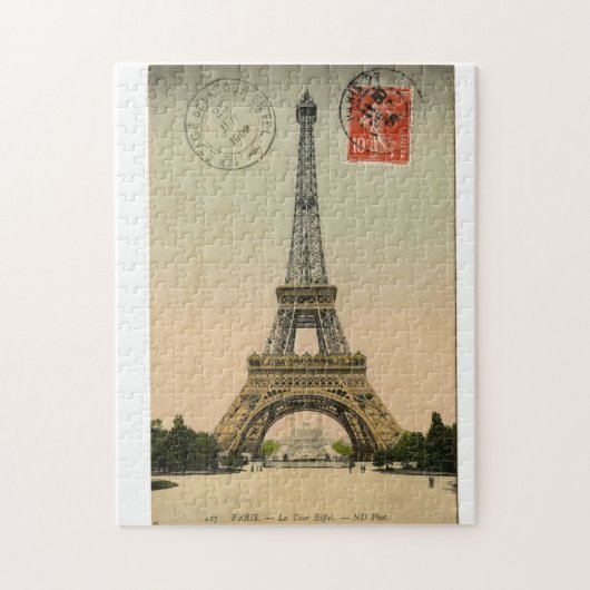 Eiffeltowerpuzzel Legpuzzel (Verticaal)