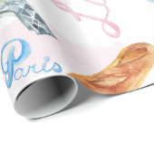 Eiffeltowerwerkpapier Cadeaupapier (Rol Hoek)