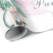 Eiffeltowerwerkpapier Cadeaupapier (Rol Hoek)