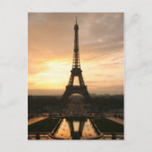 eiffelzonnebrand briefkaart (Voorkant)