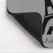 Eiffle Black Logo Mousepad Muismat (Hoek)