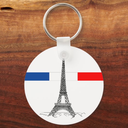 Eiffle Tower Sleutelhanger (Voorkant)