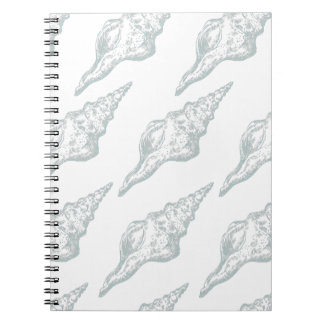 Eigant Seashell-patroon Notitieboek