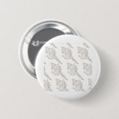 Eigant Seashell-patroon Ronde Button 5,7 Cm (Voorkant /achterkant)