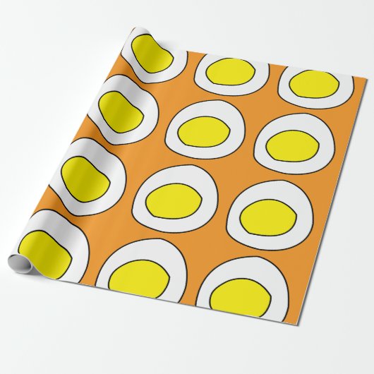 Eigeel Eieren Cadeaupapier (Uitgerold)