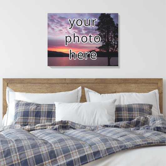 Eigen 24 voor 18 inch canvas afdruk (Insitu (Slaapkamer))