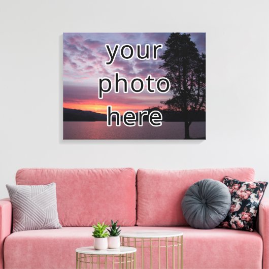 Eigen 24 voor 18 inch canvas afdruk (Insitu (Woonkamer))