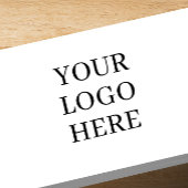 Eigen aangepaste Logo Rubberstempel