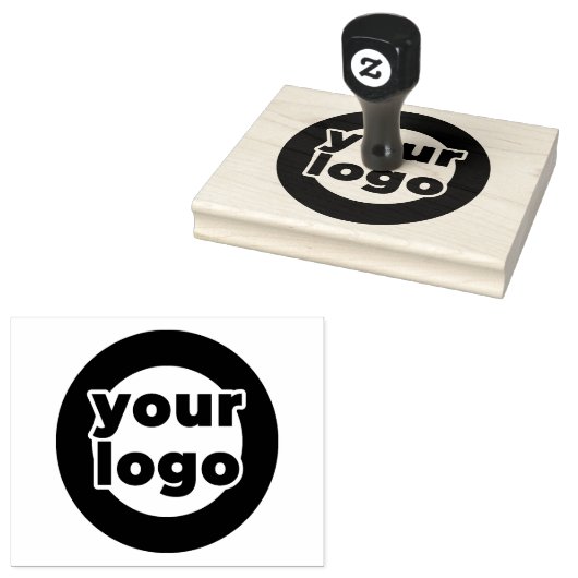Eigen aangepaste Logo | Zakelijke Logo Rubberstempel (Gestempeld)