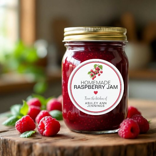 Eigen Aardbeienjam Etiket | Uit de Keuken Van