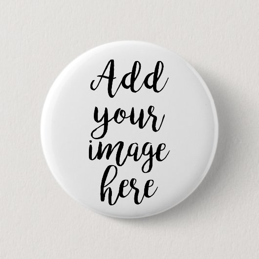 Eigen Afbeelding aanpasbare ronde badge toevoegen Button 5,7 Cm (Voorkant)