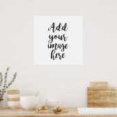 eigen Afbeelding  poster toevoegen (Keuken)