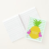 Eigen anananasontsteking notitieboek (Binnen)