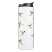 Eigen Anna's Hummingvogels Thermal Tumbler Thermosbeker (Gedraaid links)