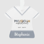 Eigen artsenassistent PA-waardetoesaus Ornament (voorkant)