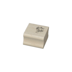 Eigen Baby Roze Giraffe Rubber Stempel