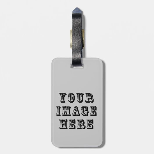 Eigen Bagagelabel (Achterkant verticaal)