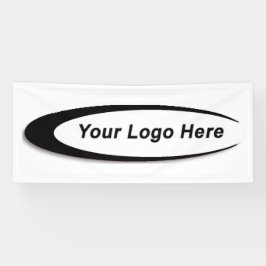 Eigen banner uni White - eigen kleur