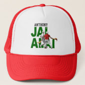 Eigen, Baskische sport Cesta Punta / Jai Alai logo Trucker Pet (Voorkant)