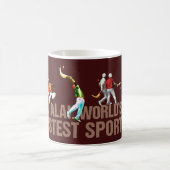 Eigen, Baskische sport Jai Alai / Cesta Punta logo Koffiemok (Center)