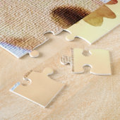 Eigen BE THANKFUL ALTIJD Shabby Chic Farmhouse Legpuzzel (Zijkant)