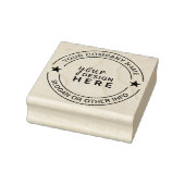 Eigen bedrijf Logo Rubberstempel (Stempel)