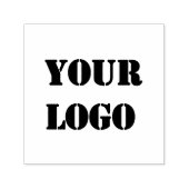 Eigen bedrijf logo zelfinkende stempel voorbeeld (Design)