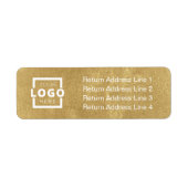 Eigen bedrijfslabel voor Logo Etiket (Voorkant)