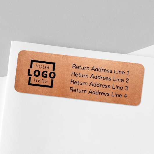 Eigen bedrijfslabel voor Logo Etiket