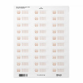 Eigen bedrijfslabel voor Logo Etiket (Full Sheet)