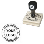Eigen bedrijfsnaam Website Rubber Stempel (Gestempeld)