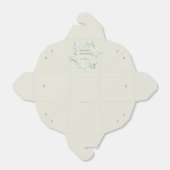 Eigen bericht: White Floral Easter Wreate Bedankdoosjes (Uitgevouwen)