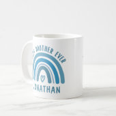 Eigen, beste broerzenknopjes voor regenboogbreder koffiemok (Voorkant links)