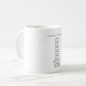 Eigen bestelling koffiekopje koffiemok (Voorkant links)
