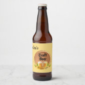 Eigen bierlabel instellen bier etiket (Voorkant)