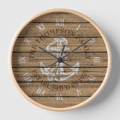 Eigen, bijtende, bruine oak-montagepatroon (Voorkant)