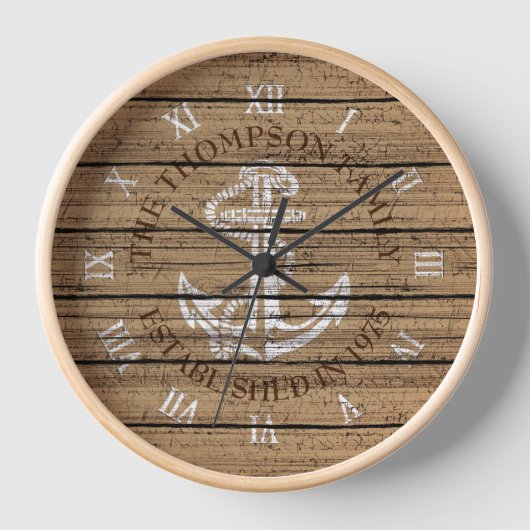 Eigen, bijtende, bruine oak-montagepatroon (Voorkant)