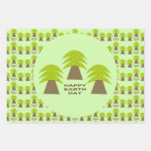 Eigen bomen op de Aarde Inpakpapier Vel (Voorkant)