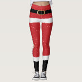 Eigen boodschap voor kerstmis leggings (Voorkant)